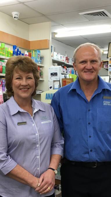 GOOD MEDICINE: Pharmacy owners Gillian and Tony O'Connor pride themselves on offer personalised service to the residents of Oatley.