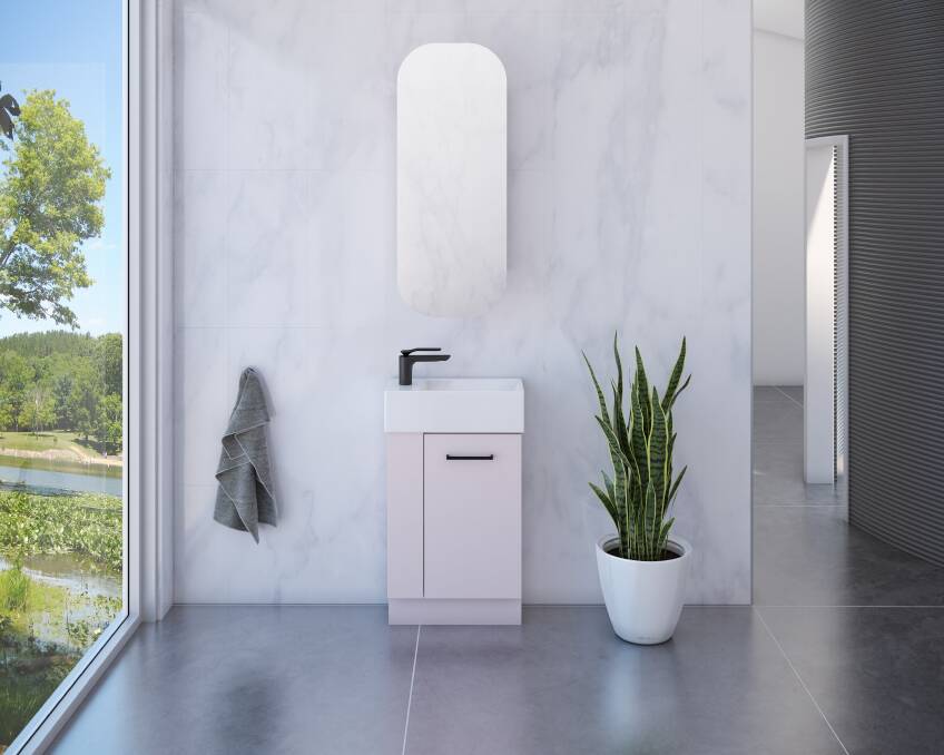 CLEAN LINES: Timberland's bathroom vanities can take your bathroom out of the ordinary and make it something really special.