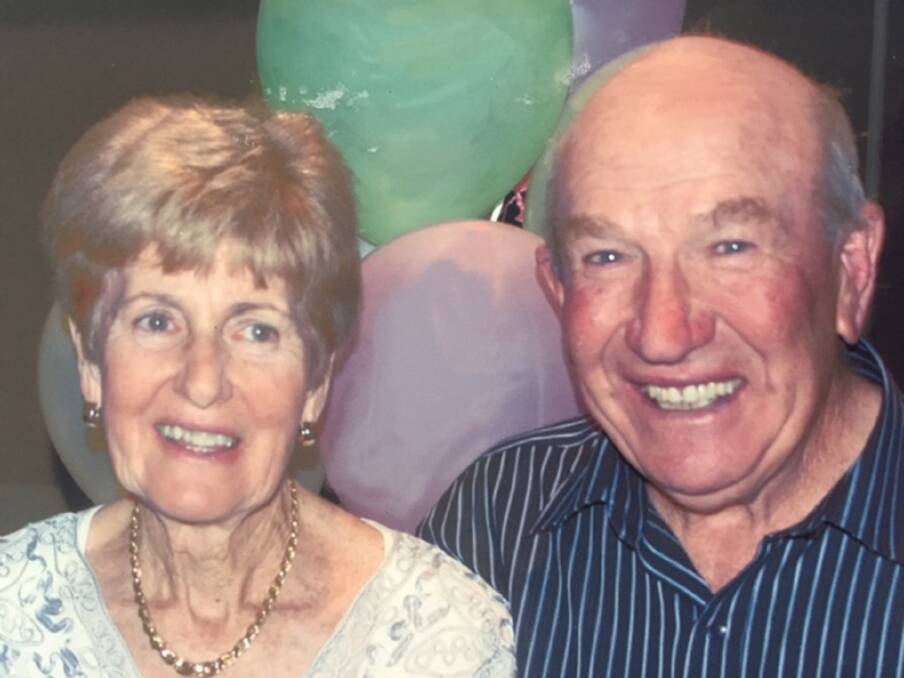  IN LOVE: Fay and John Mulcahy are celebrating 60 years of marriage this month. 