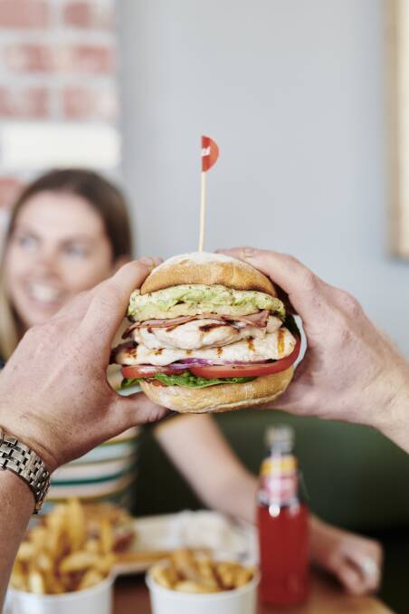 TAKE A BITE: Grill'd burgers can be customised to each individual's taste and particular dietary needs and are guaranteed to be delicious.