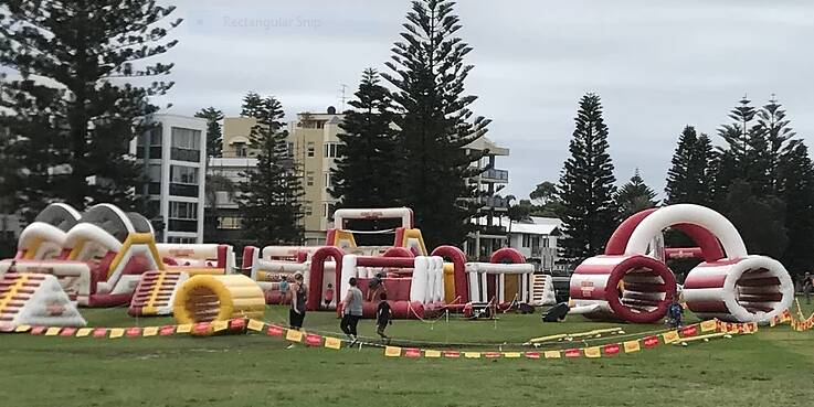 An inflated sense of fun: The Obstacool inflatable obstacle course is coming to Ramsgate.