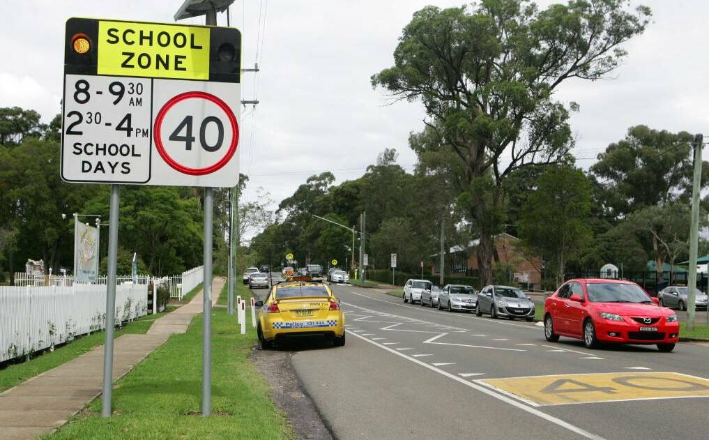 The 40 kilometre an hour school zones have been switched on this morning with the official start of the school year.