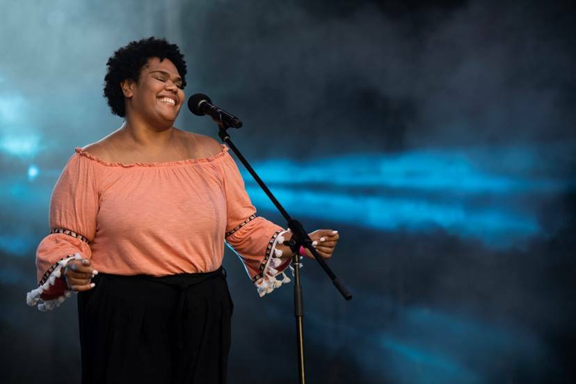 Popular return: Evie J Willie opens the 2020 Music in the Park program direct from her Australia Day performance at Cronulla.