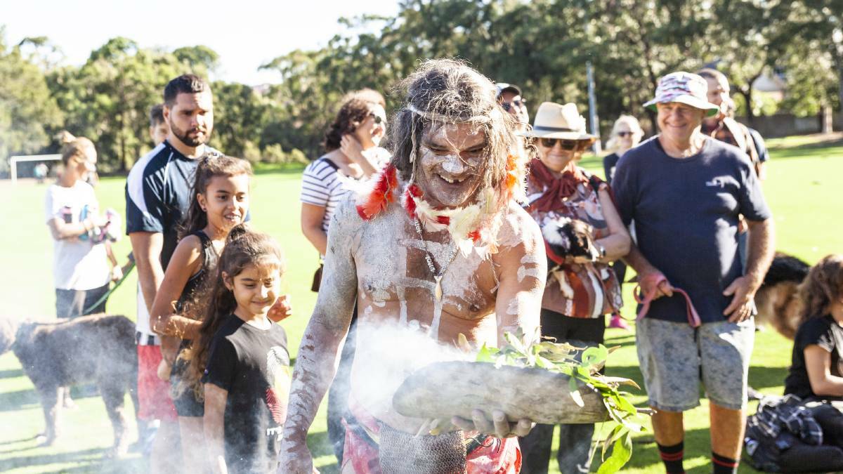 The festival marks the start of a season when thousands of mullet - known as 'wurridjal' in the Aboriginal languages spoken in the Sydney region - enter the Cooks River during their pre-spawning migration 