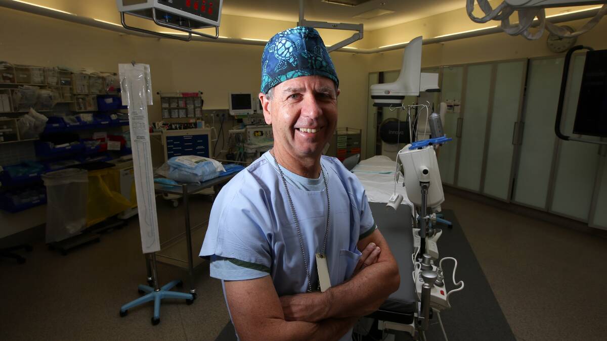 World class: Sutherland Heart Clinic's Dr Mark Pitney said patients will get the same treatment as any of the great heart hospitals in the world. Picture: John Veage