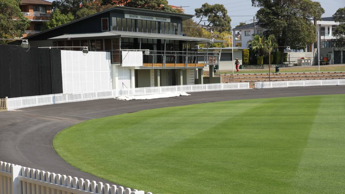 Funding windfall: Hurstville Oval is to receive a $2.2 million upgrade including new players rooms and a new media centre.
