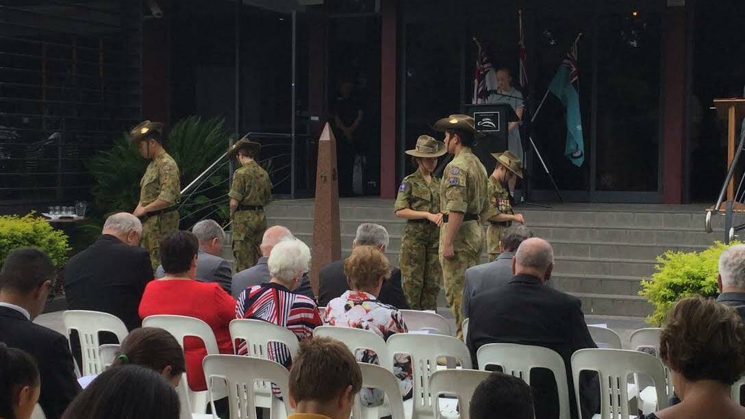 The Anzac Commemorative Service was run entirely by the students in remembrance of the Australian and New Zealand men and women who gave their lives.