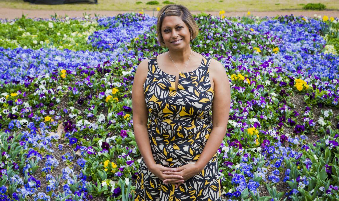 Food for thought: Journalist and author of 'The Edible Balcony' Indira Naidoo. Picture: Jamila Toderas
