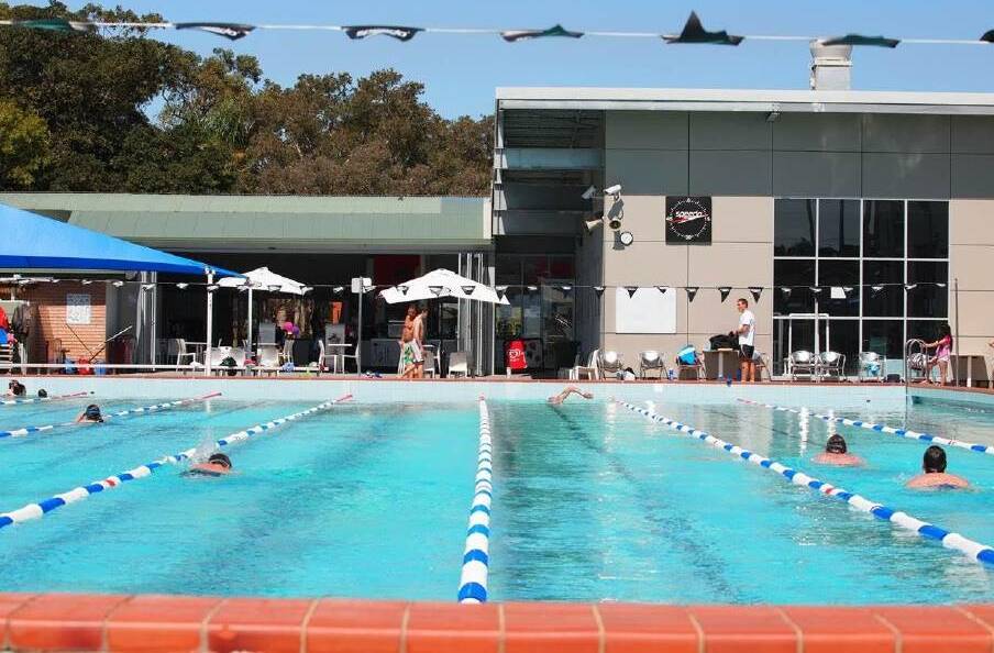 Ready to take the plunge: The refurbishment of the Sans Souci Leisure Centre's 50-metre pool is almost complete.