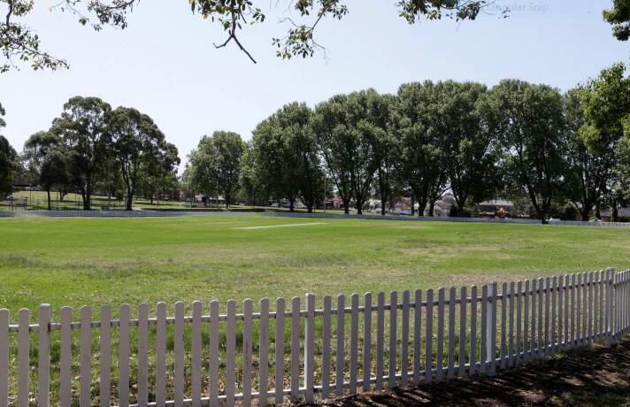 Flood proofing: Bayside Council has decided the new synthetic field at Arncliffe Park will be buillt on an elevated concrete slab to avoid the chance of future flooding. Picture: John Veage