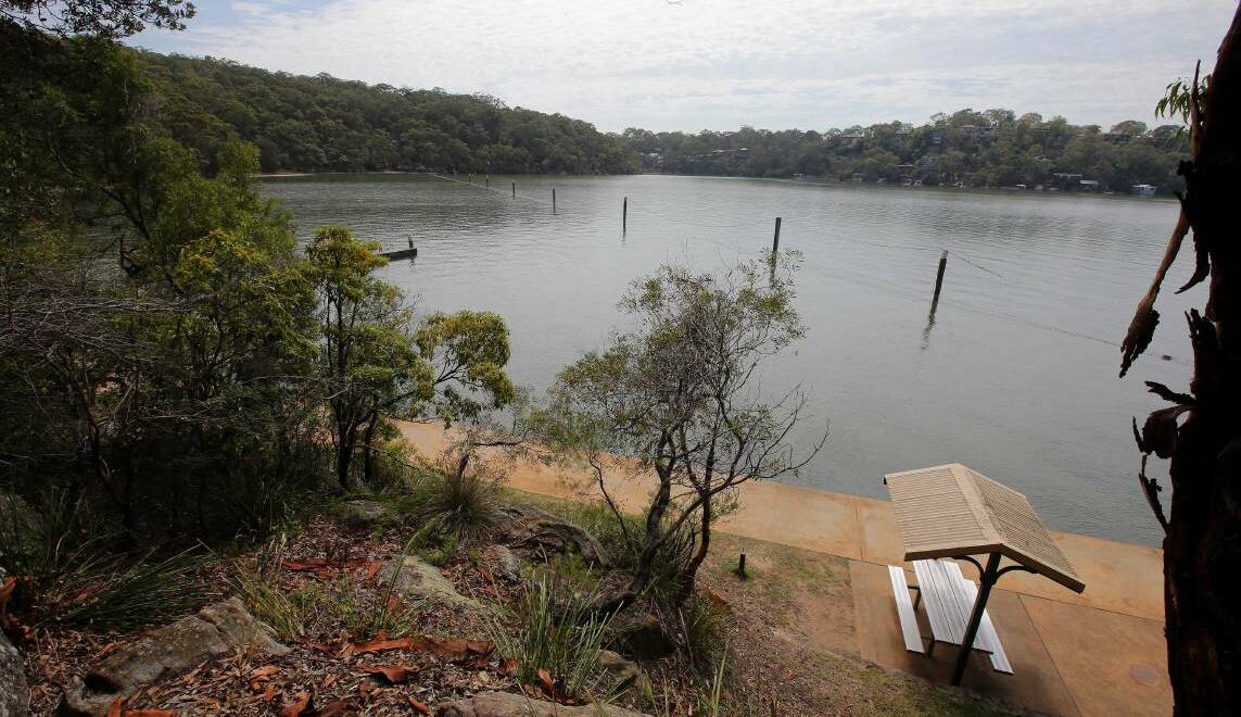 Emergency repairs: Georges River Council has carried out urgent repairs to the shark net at Oatley Park Baths after a boat propellor got caught in the netting. Picture: John Veage