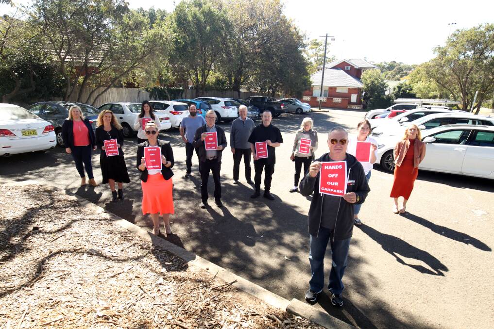 Mystery road: Carss Park Shopping Village business owners are still in the dark over the council's intentions regarding the Carwar Avenue car park. Picture: Chris Lane