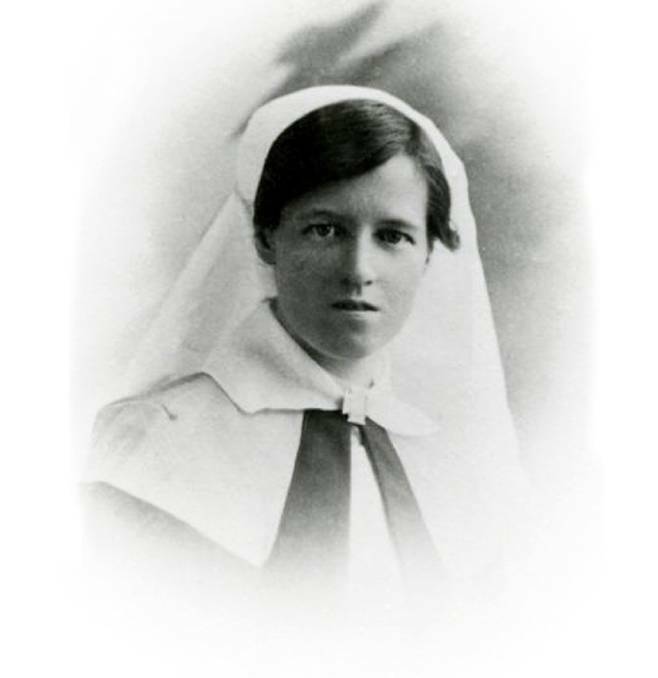 Keeping her memory: WWI nurse Edith Blake who lost her life when her hospital ship was torpedoed in 1918.