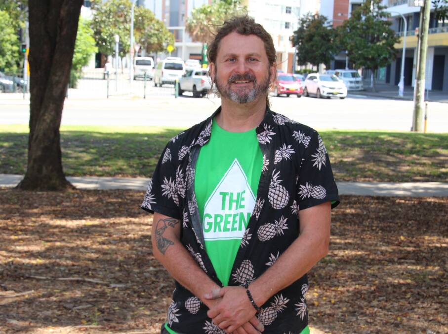 The Greens' Peter Strong.