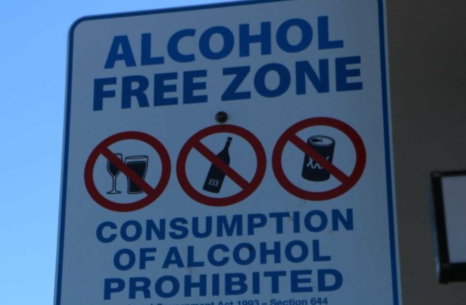 Under the Local Government Act, the council has the power to create Alcohol Free Zones along public roads and in public car parks.