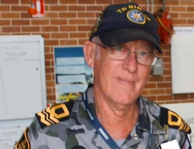 Lieutenant Commander (LCDR) William Hancock ANC, who retired after over 60 years of service, in the Australian Navy Cadets. 