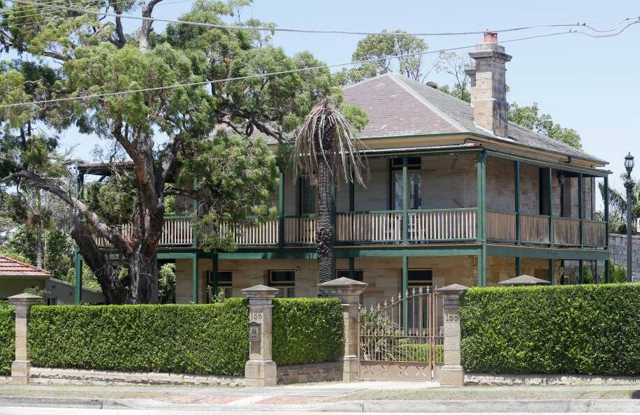 The heritage listed Victorian mansion called 'Sunnyside' was built in the 1870s and is one of the oldest buildings in the St George region.