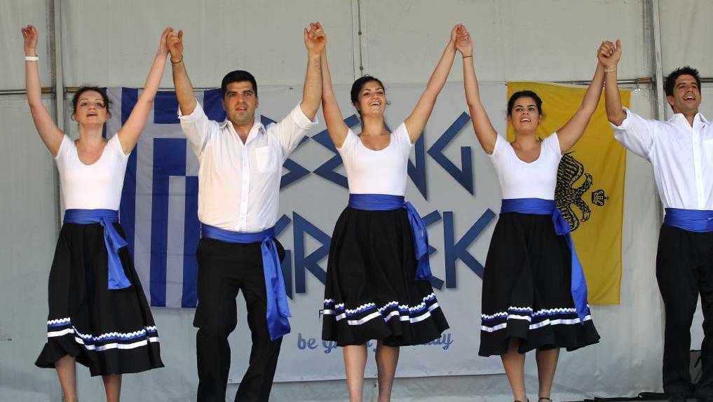 Something to celebration: A previous Greek Festival at Carss Park attracted more than 20,000 people. Picture: John Veage