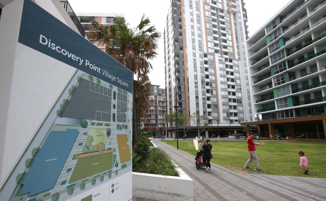 High life: Development at Wolli Creek has contributed to Bayside Council exceeding housing targets set by the State Government. Picture: Jojn Veage