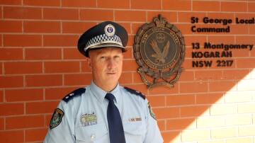 St George's new Police Area Commander, Detective Superintendent Paul Dunstan. Picture: Chris Lane