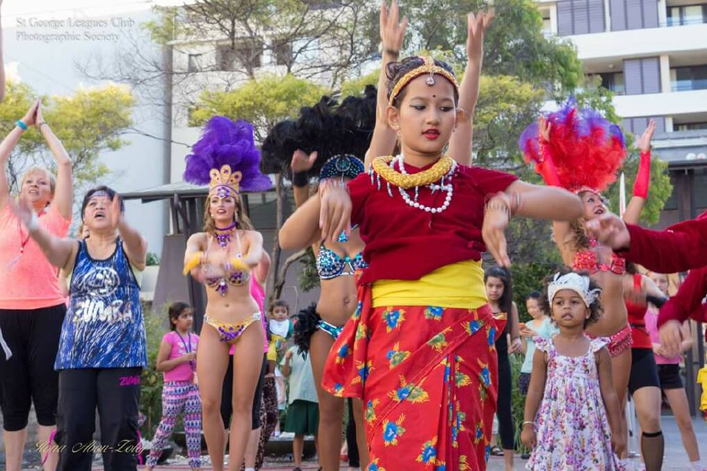 Quick steps: Participants in the One Billion and Rising Open Air Dance Festival will have a chance to dance their way around the world with Nepalese, Bollywood, Armenian and Samba dance groups taking part.