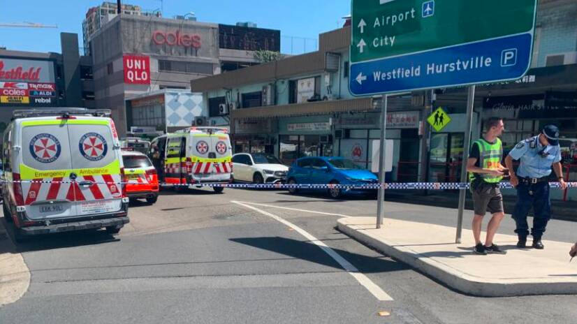 Rose Street, Hurstville closed following reports of motor vehicle collision