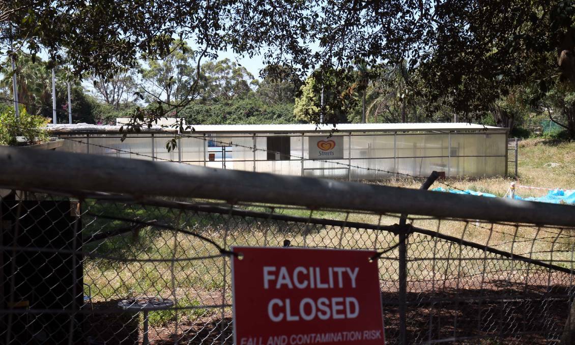 Georges River Council permanently closed Kogarah War Memorial Pool (KWMP) at Carss Park on July 23, 2019. Picture: Chris Lane