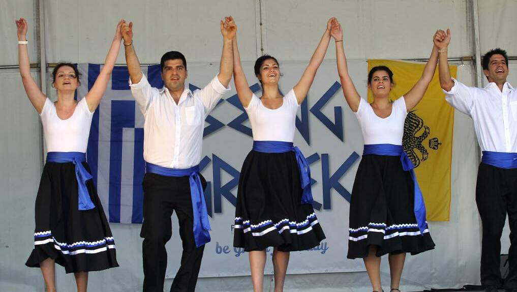 Greek commemorative day celebrations attracted an estimated 20,000 people to Carss Bush Park in 2013. Picture: John Veage