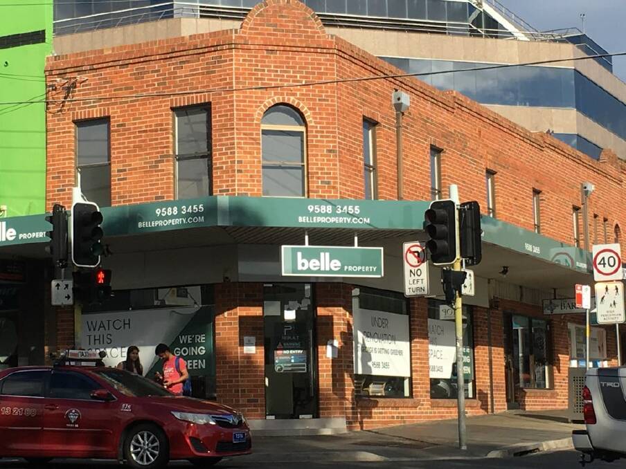 Ready for business: The new Belle Property office in Kogarah.