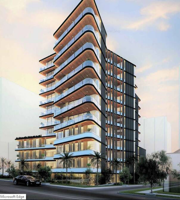 An artist impression of the development proposed for 80 - 84 Regent Street, Kogarah.