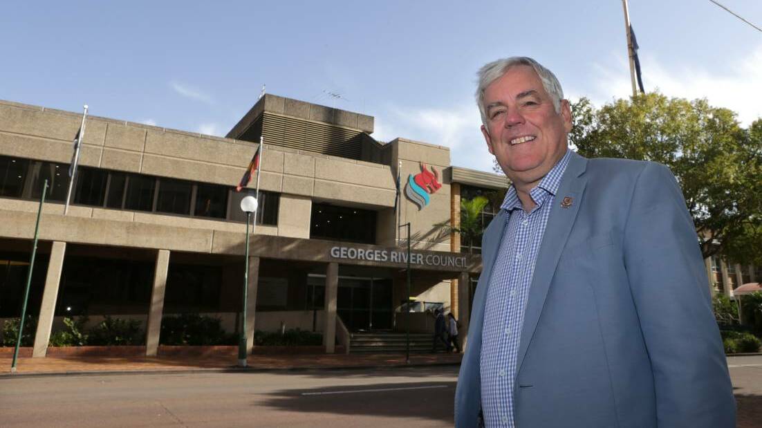 Councillor Kevin Greene has been re-elected as mayor of Georges River Council. Picture: John Veage