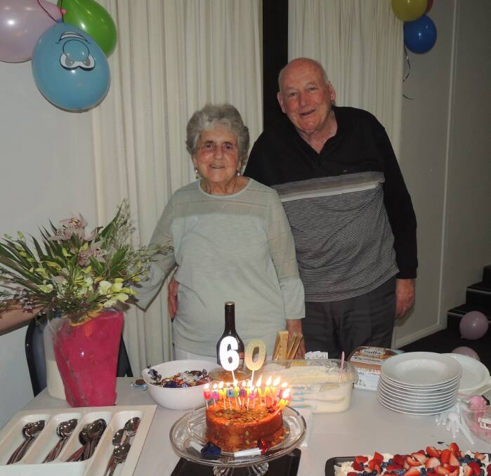 Paul and Tess Meier celebrate their 60th wedding anniversary