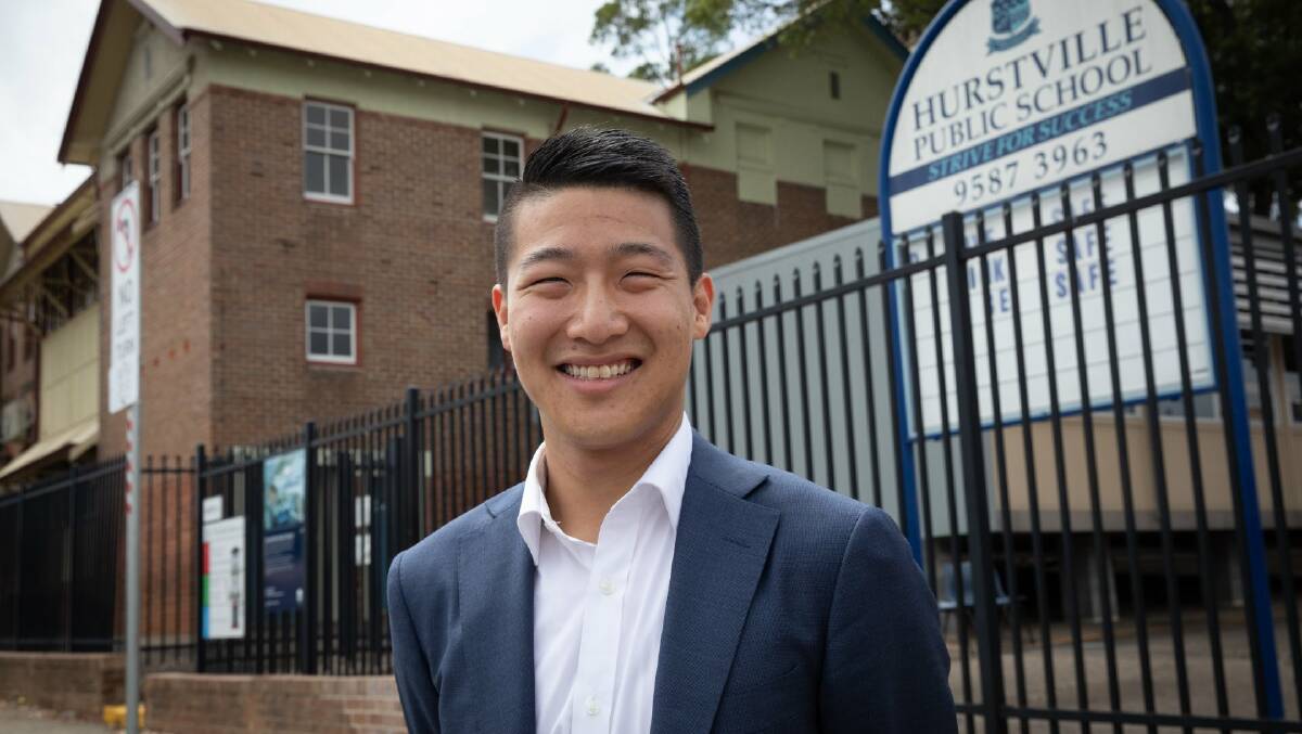 Focus on hope: Scott Yung said his campaign was about tapping into people's hopes, particularly young people who are disenchanted with politics.