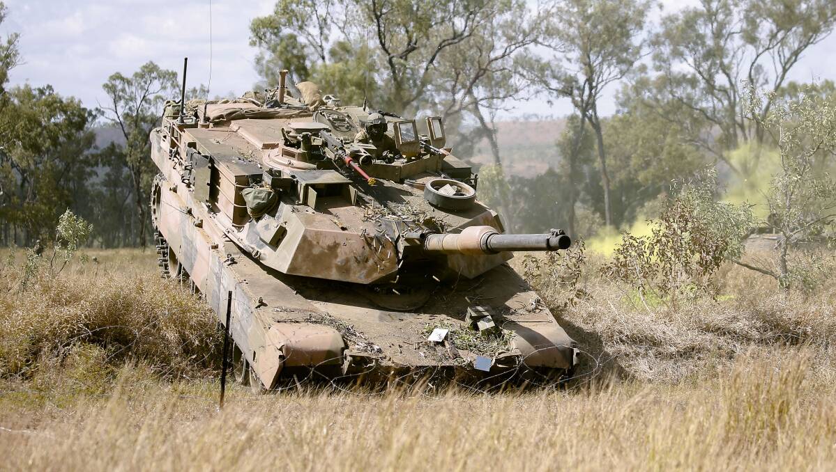 The Australian government has ordered 75 Abrams tanks. Picture: Department of Defence