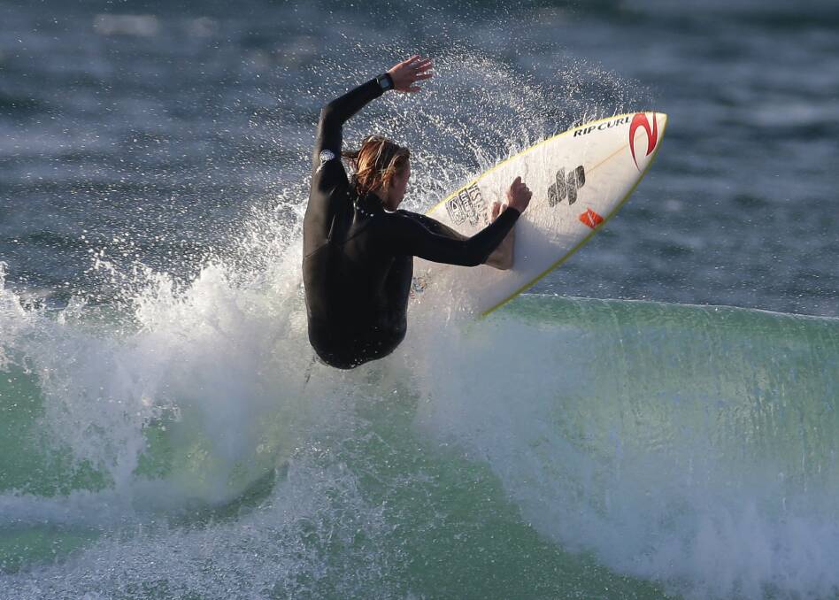 Top Juniors: Cronulla's Jay Brown is fifth seed at the Hydralyte Sports Surf Series which will be held on Cronulla beaches this weekend. Picture: John Veage