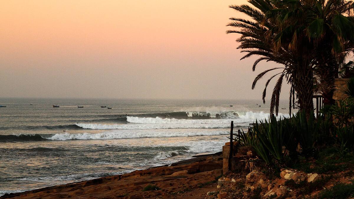 World famous Anchor Point in Morrocco.Picture WSL/Sobanski