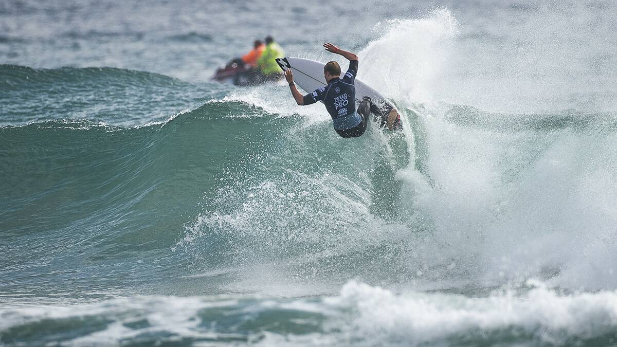 Ethan Ewing took out the Tweed Coast Pro at Cabarita with an amazing display of surfing. Picture WSL / Matt Dunbar