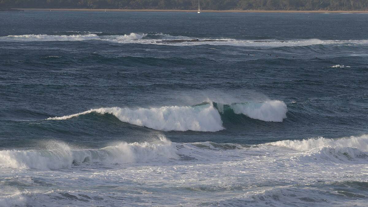 Todays big and onshore conditions.Picture John Veage