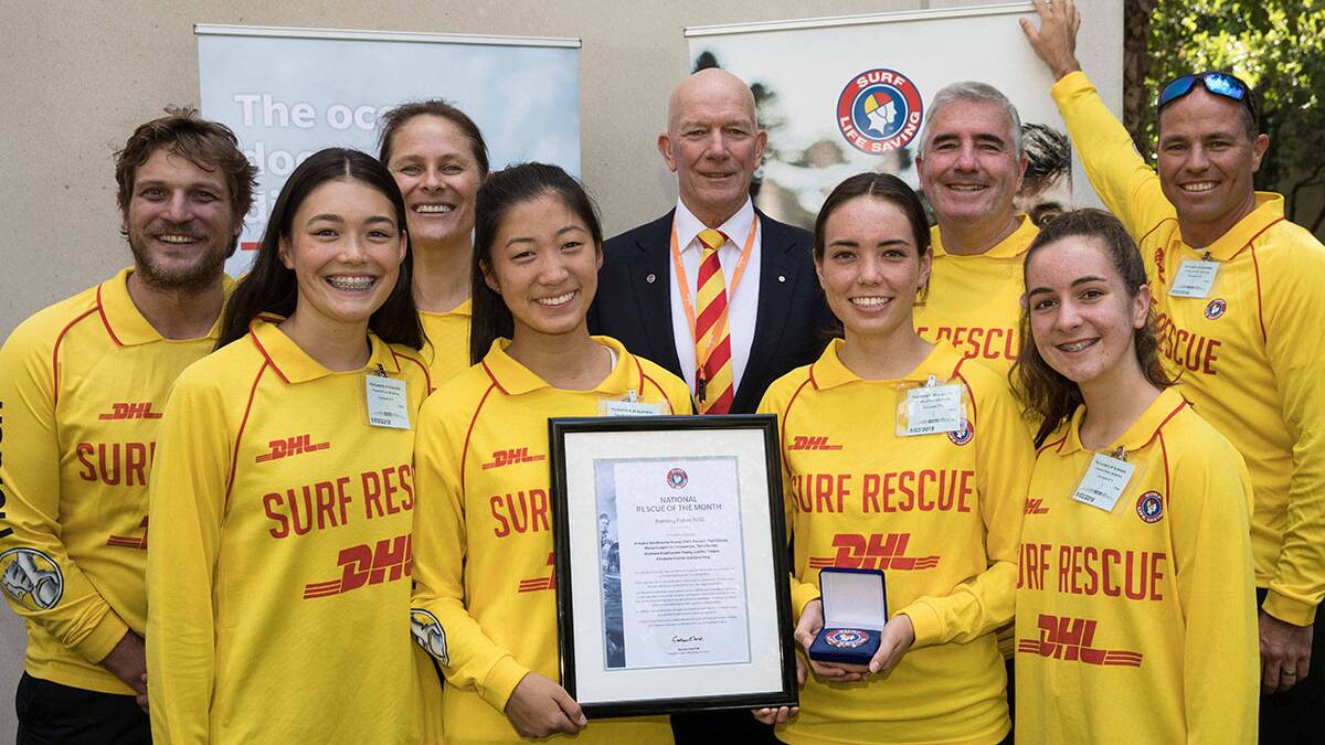 Award: One of Sydney’s smallest clubs won one of the biggest awards-Rescue of the month.