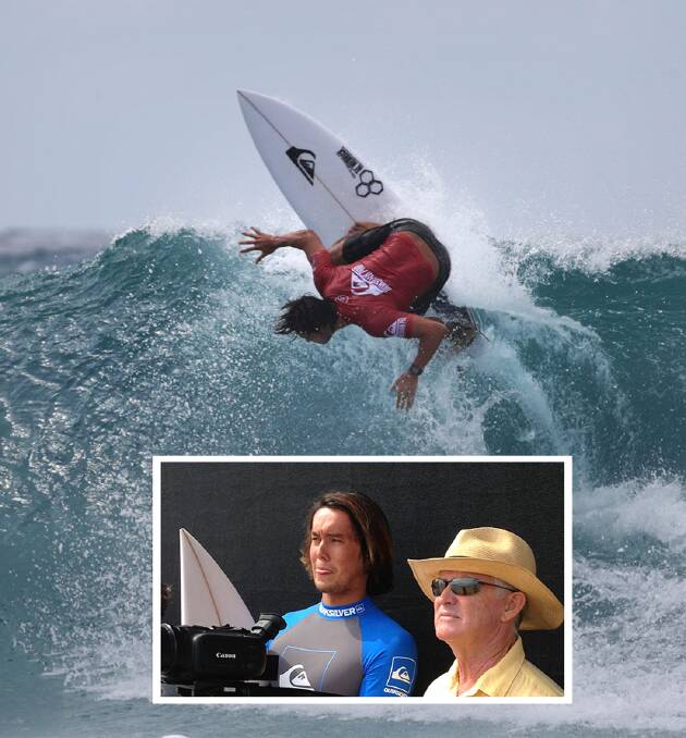 Surf coach: Martin Dunn is Australia's most successful surf coach having guided Connor O'Leary's career. He has designed a new digital training system called Surf6.
