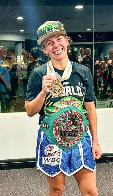 New WBC silver world champ Ella Boot has Johnny Lewis in her corner.