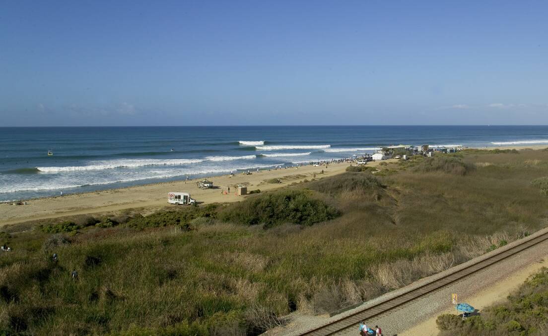 Lower trestles-the home of the Rip Curl WSL Finals. 