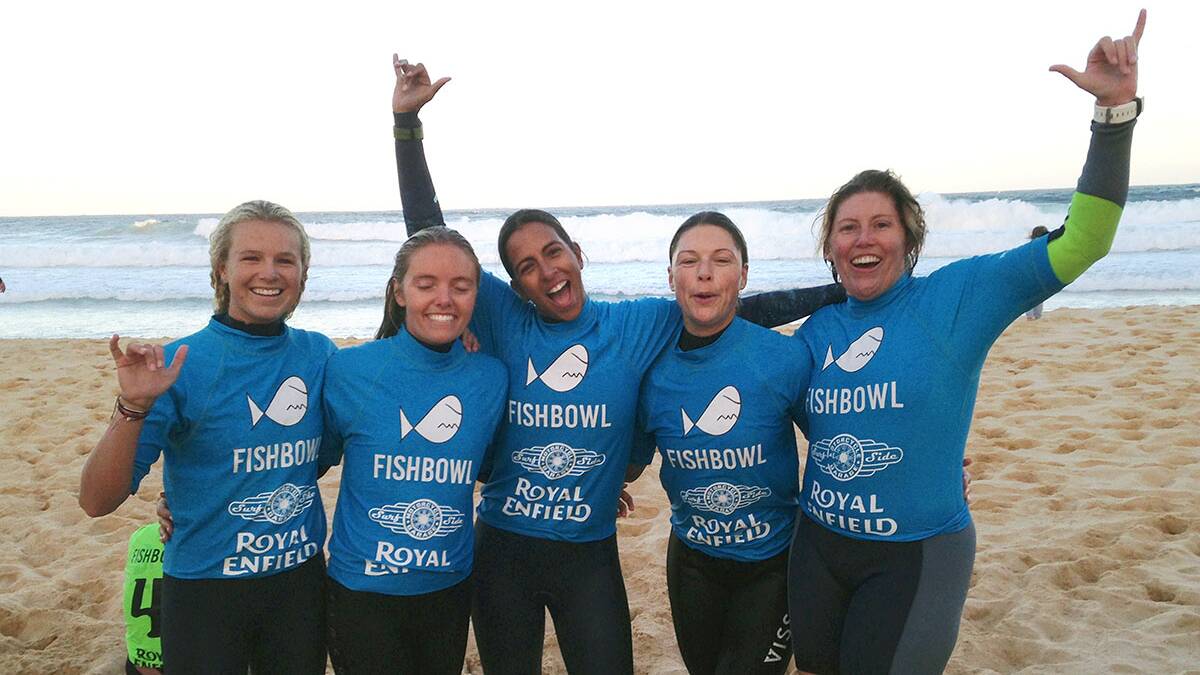 Top result for Cronulla Surfing Girls at the Fishbowl Australian titles.