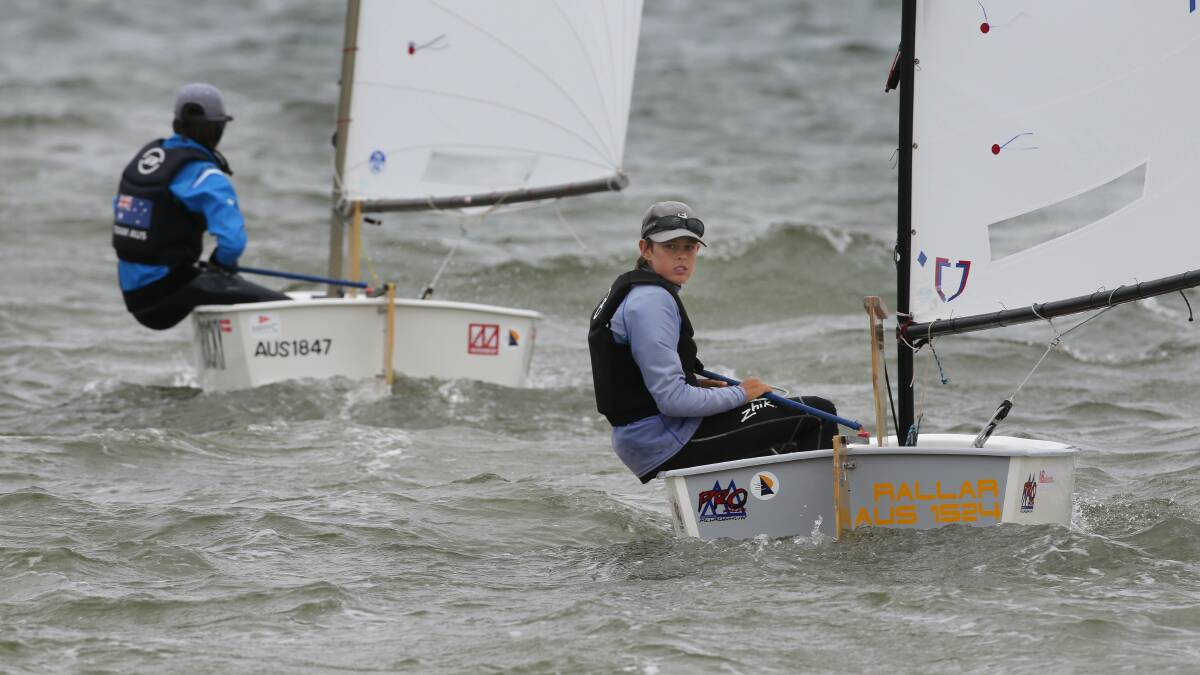 Success: The Georges River 16' Sailing Club successfully ran the 2022 Australian Optimist Dinghy Titles last week. Picture John Veage
