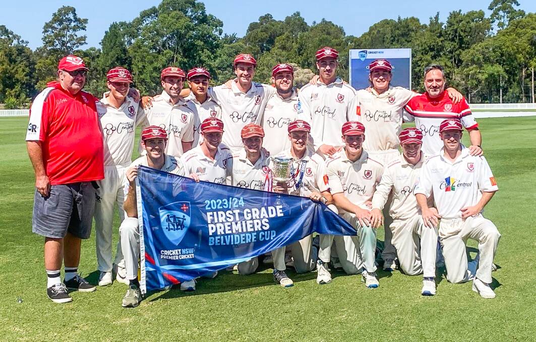 The St George District Cricket Club has now added another NSW Premier Competition Belvidere Cup flag to their name. Picture Hamish Solomon.