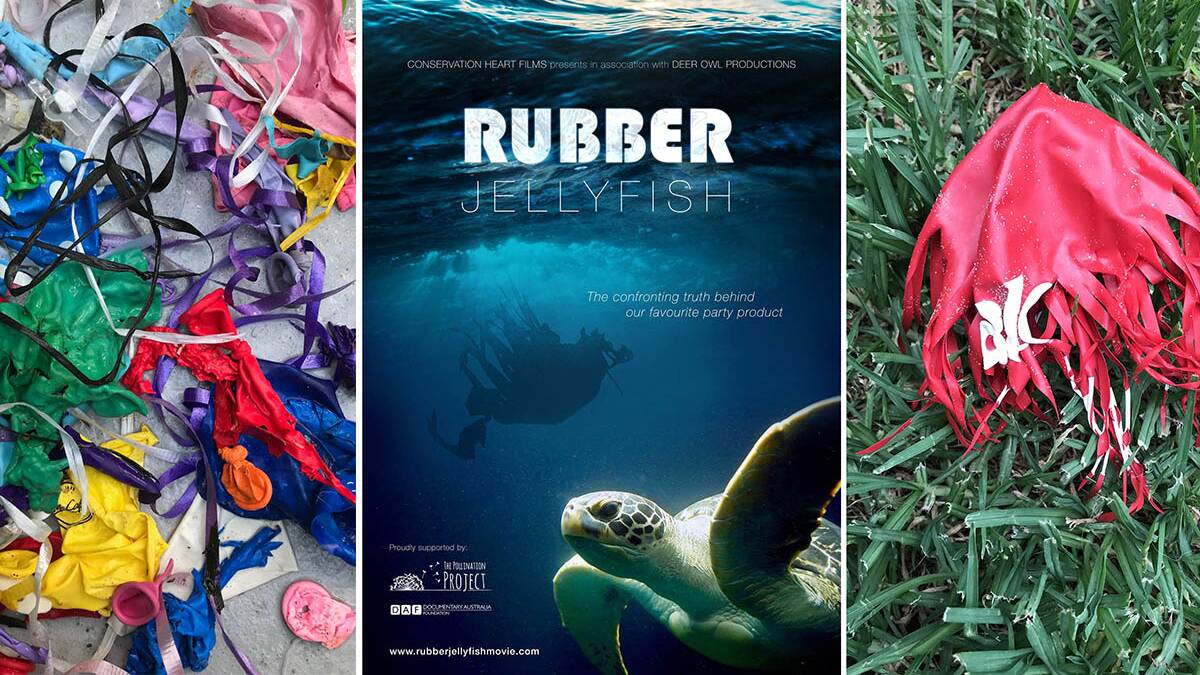 Washed up :The film “Rubber Jellyfish” is being shown at GU Cinema's at Cronulla on Wednesday December 5th at 7.30.