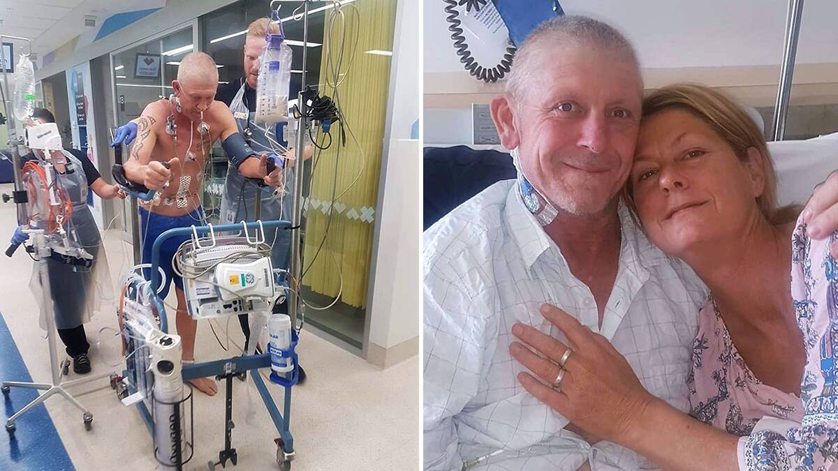 Surgery: Mark underwent a 10 hour Esophageal Cancer operation.