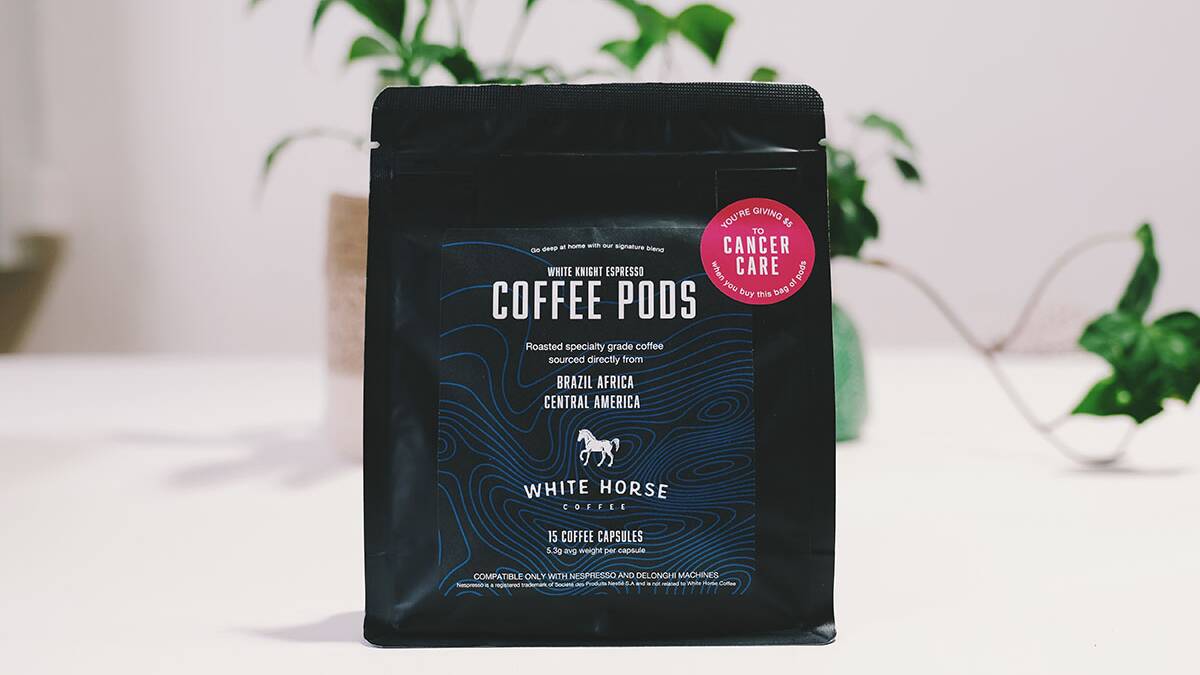Take away:White Horse coffee pods