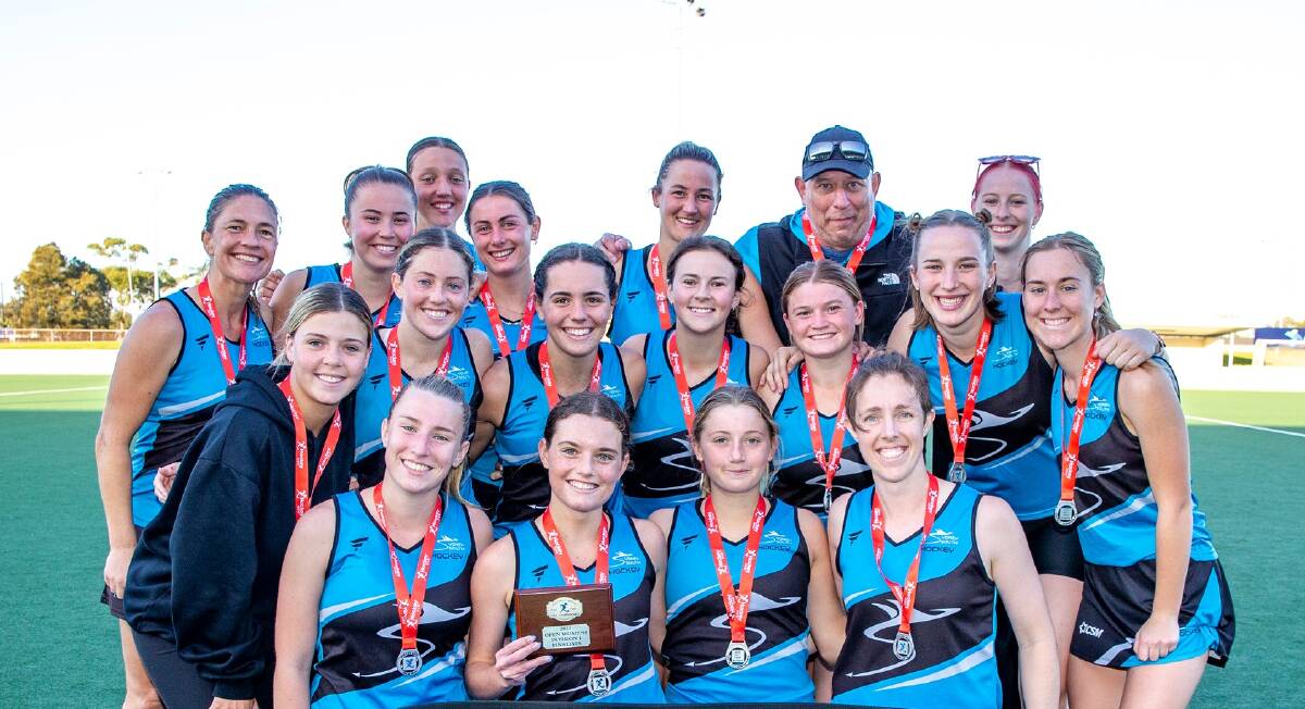 Success: After being promoted last year the Sydney South Women finished runner up in the NSW first division Hockey Titles.