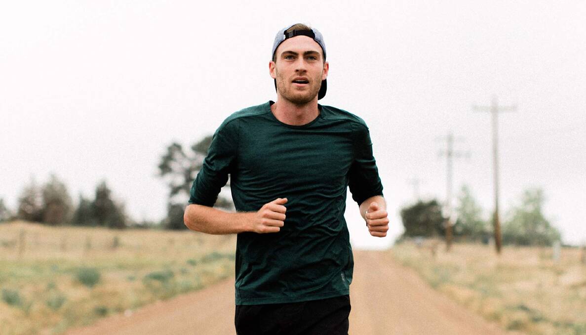 World class: Oliver Hoare has turned professional with the USA based On Athletics Club claiming two US state running records and pushing for Olympic qualification.